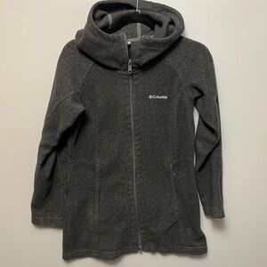 COLUMBIA Women’s Benton Springs™ II Long Hoodie, Size XS, Charcoal Gray
